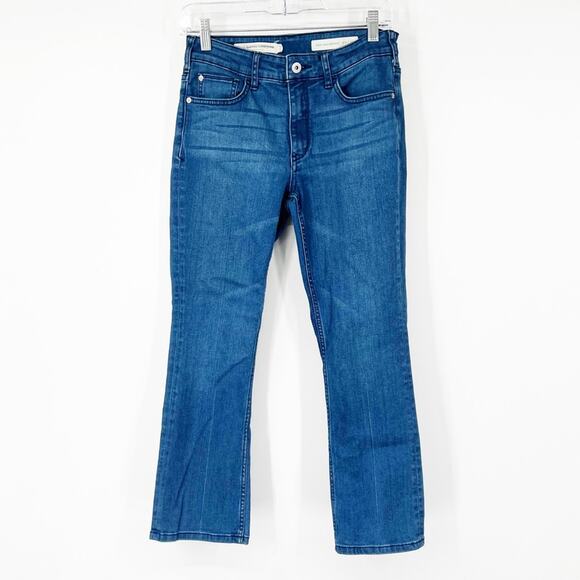 Pilcro by Anthropologie Boot-Cut Cropped Jeans - Picture 1 of 8